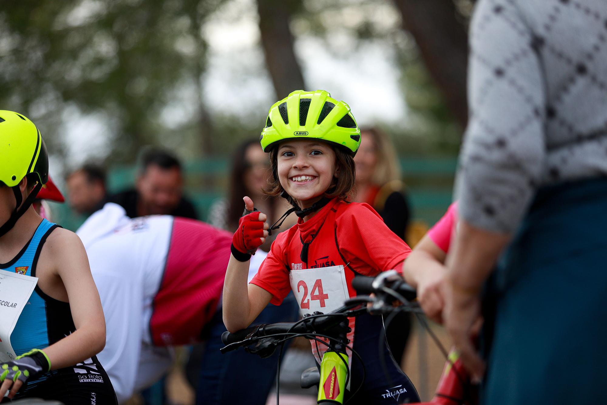 Duatlón escolar en Can Truy