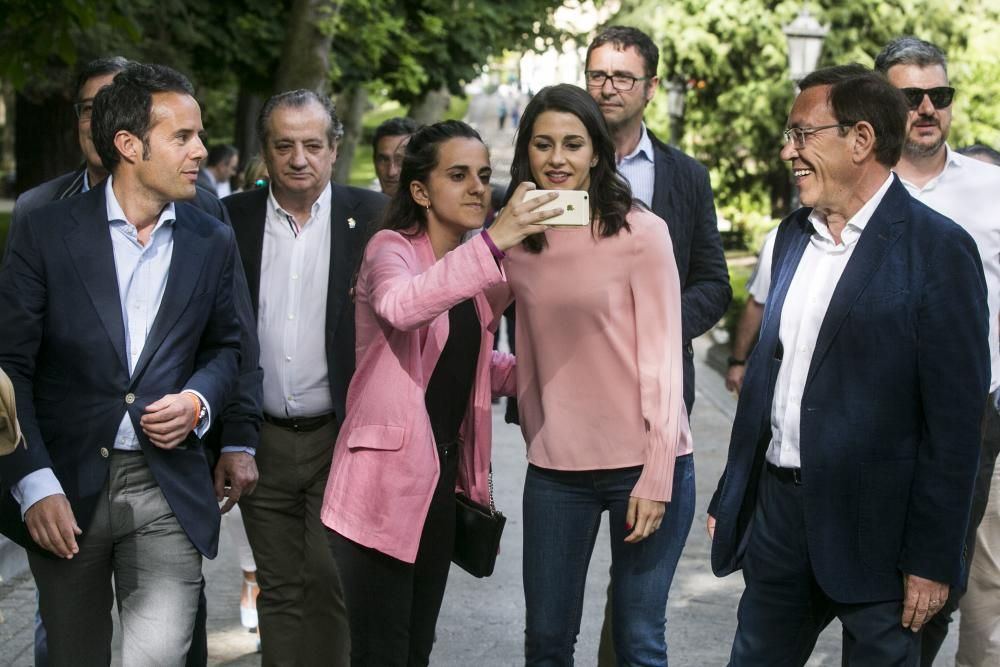 Inés Arrimadas, Ciudadanos, en Oviedo