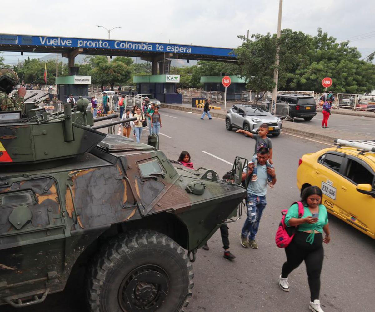 El Govern colombià reforça els punts vitals de la seva frontera