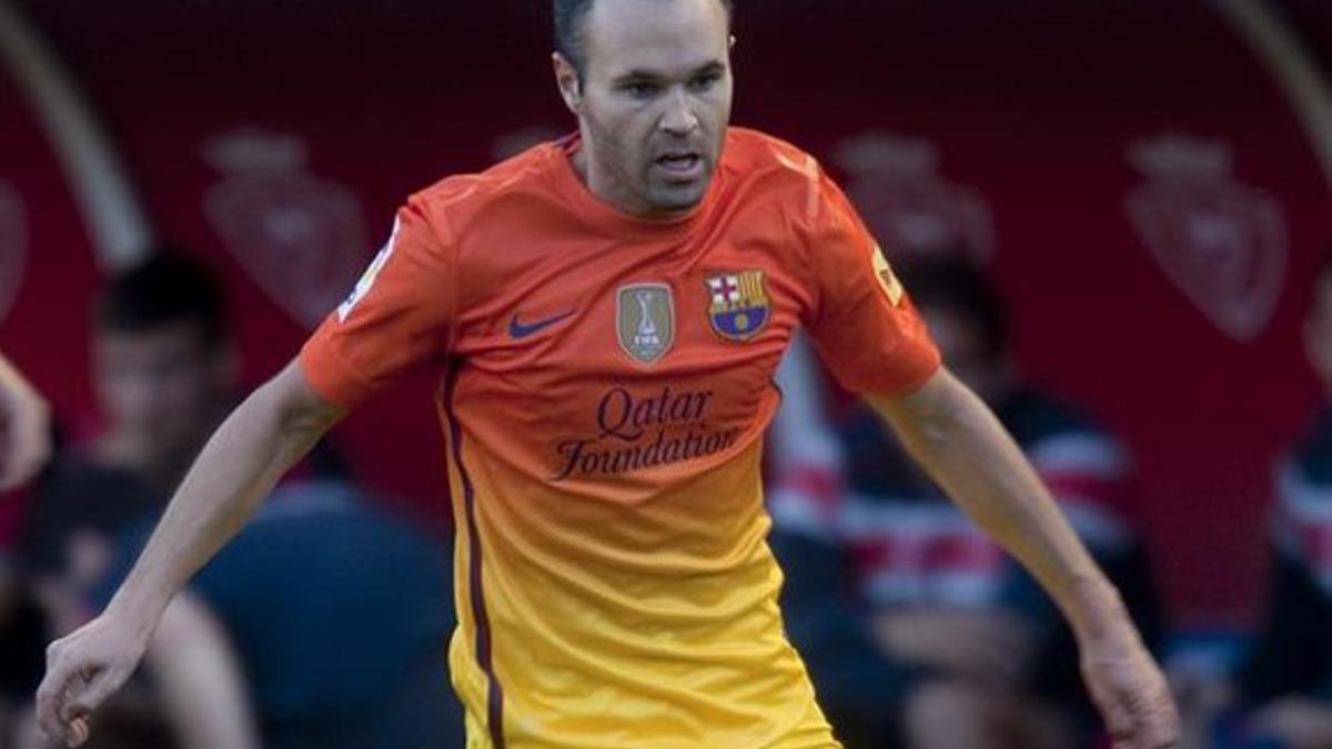 Andres Iniesta,el mejor jugador europeo del 2012.