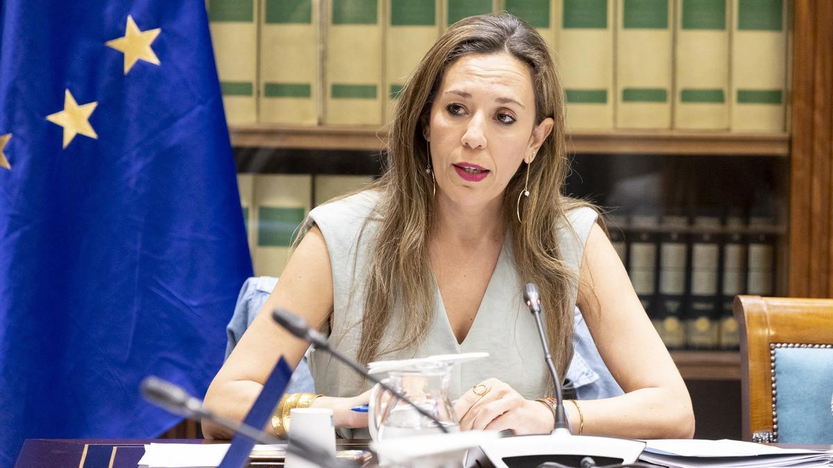 La consejera Turismo del Gobierno de Canarias, Jéssica de León.