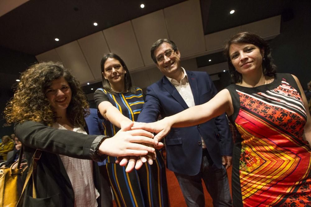 Debate electoral con Susana López Ares, Adiana Lastra, Sofía Castañón e Ignacio Prendes