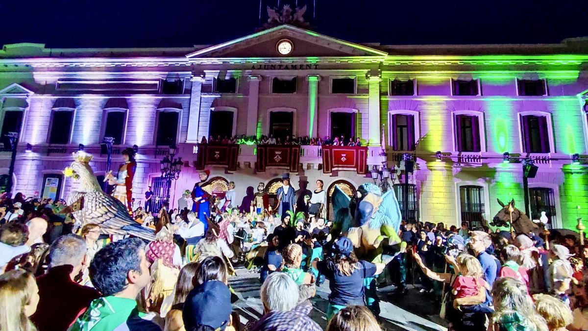 Acto de inicio de la fiesta mayor de Sabadell