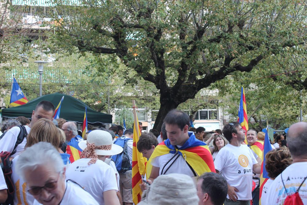 La delegació del Bages a la Diada de Berga