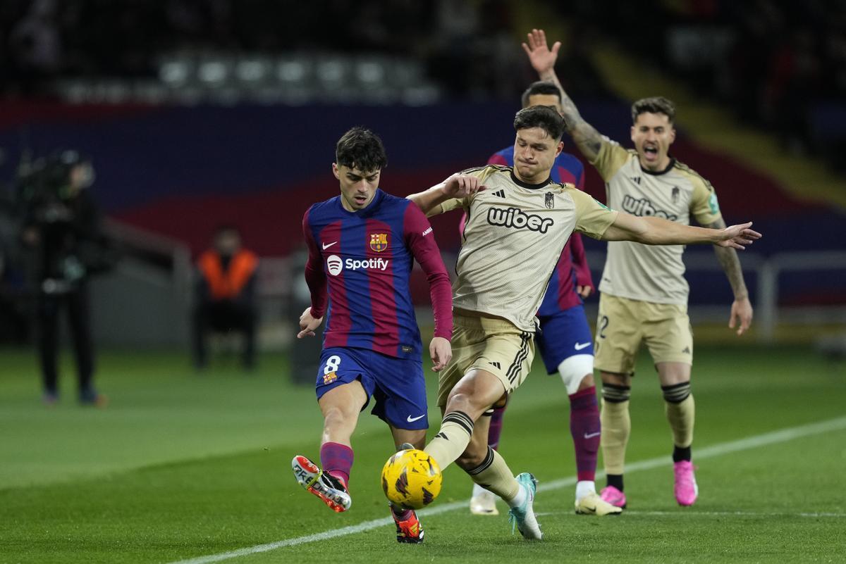 El Granada sorprendió al Barcelona en casa y extrajo un inesperado punto del Montjuic