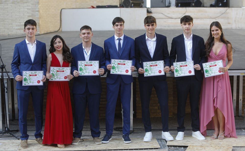 Graduación del IES Cloe del Moro en el Teatro Romano de Sagunt.