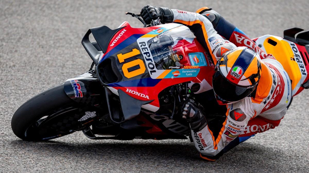 Luca Marini, piloto del Honda HRC