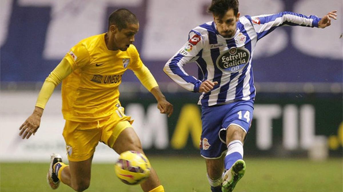 Cuenca, en una imagen de su paso por el Deportivo