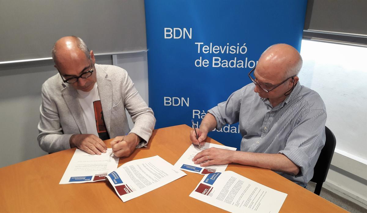 L’ACN i Badalona Comunicació firmen un acord per a la difusió de la 48a edició del Filmets