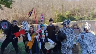 Riofrío recupera los "Carochos del Antruejo" perdidos hace 14 años