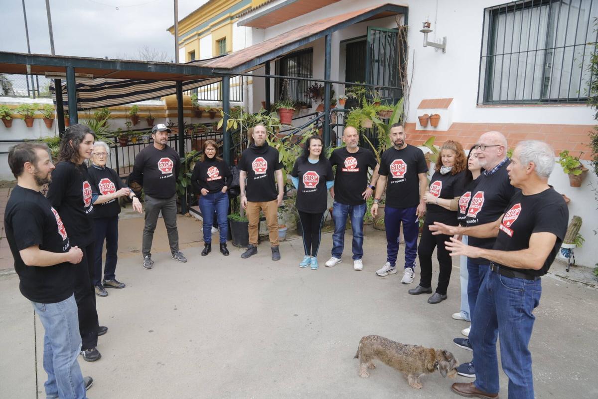 A.J.González Córdoba Asamblea reunión Stop Desahucios