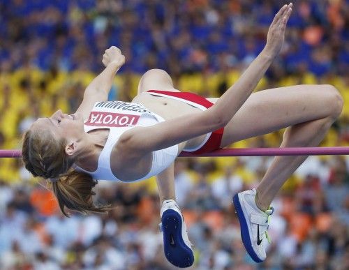 Octava jornada del Mundial de Atletismo de Moscú en la que la saltadora Ruth Beitia ha conseguido la medalla de bronce para España.