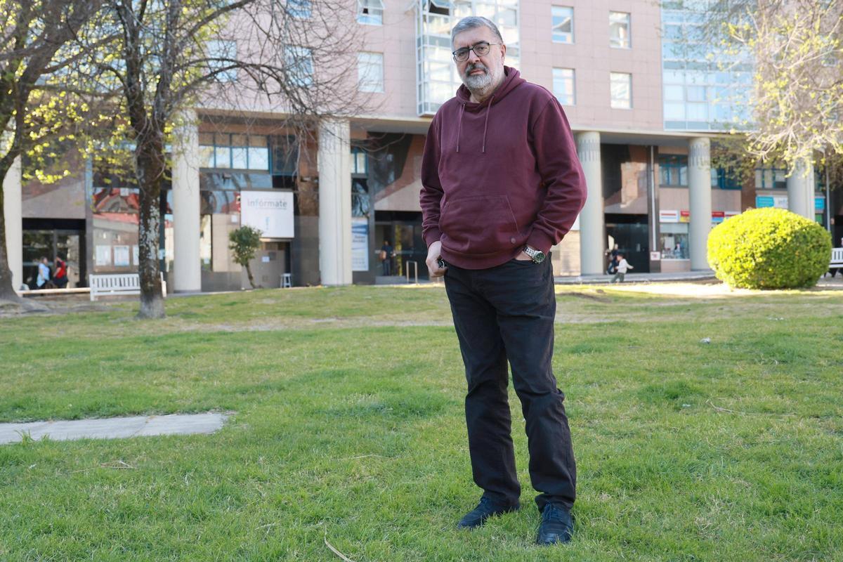 Xosé Ramón Pena, en Vigo.
