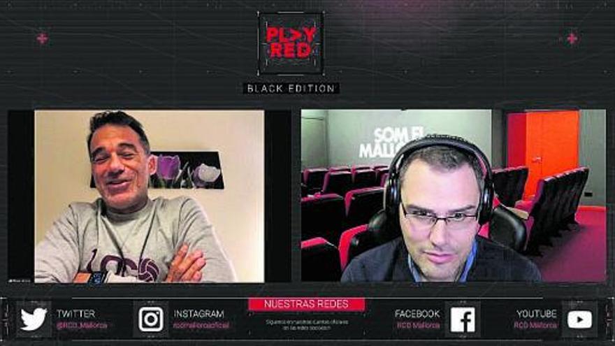 Luis García y Albert Salas, en ‘Play red, black edition’.