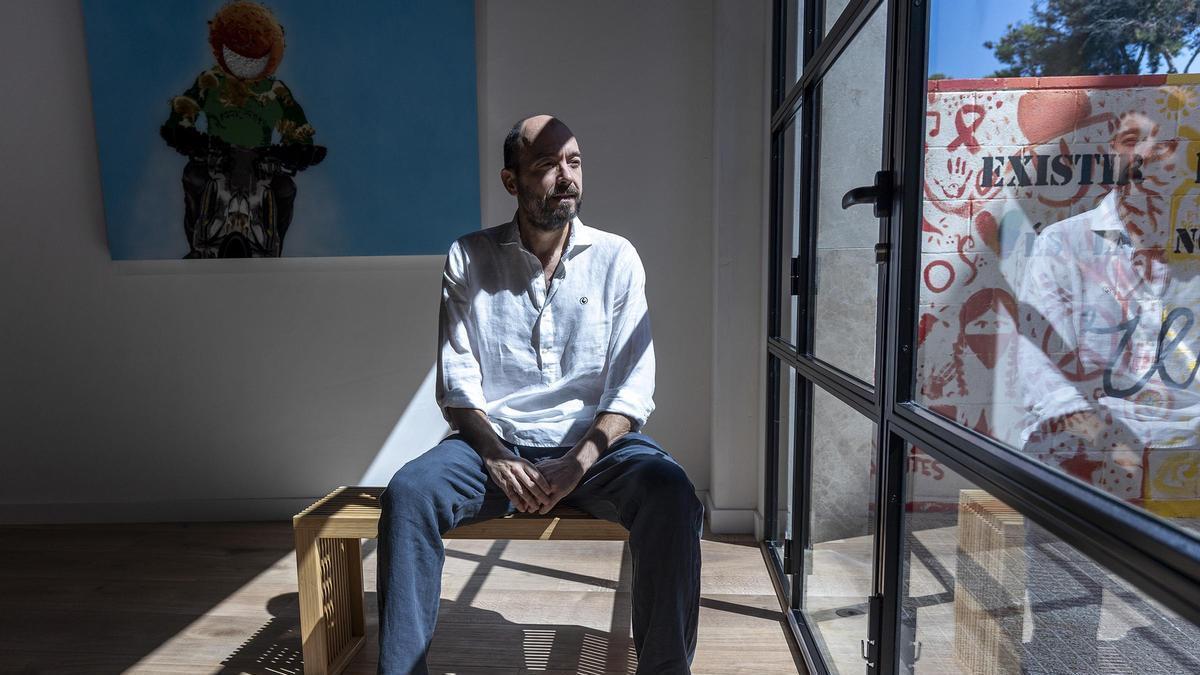 Alfonso Sánchez inaugura Claro.a, una galería que aspira a situar a Sant Joan en el mapa artístico internacional
