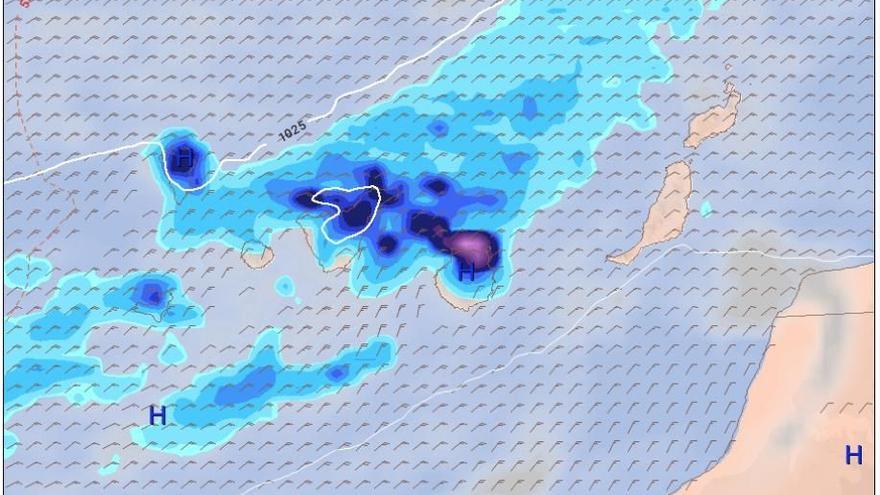 Predicción meteorológica en Canarias para este viernes, 13 de enero