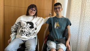 Marta y Álvaro, los hijos de Pilar