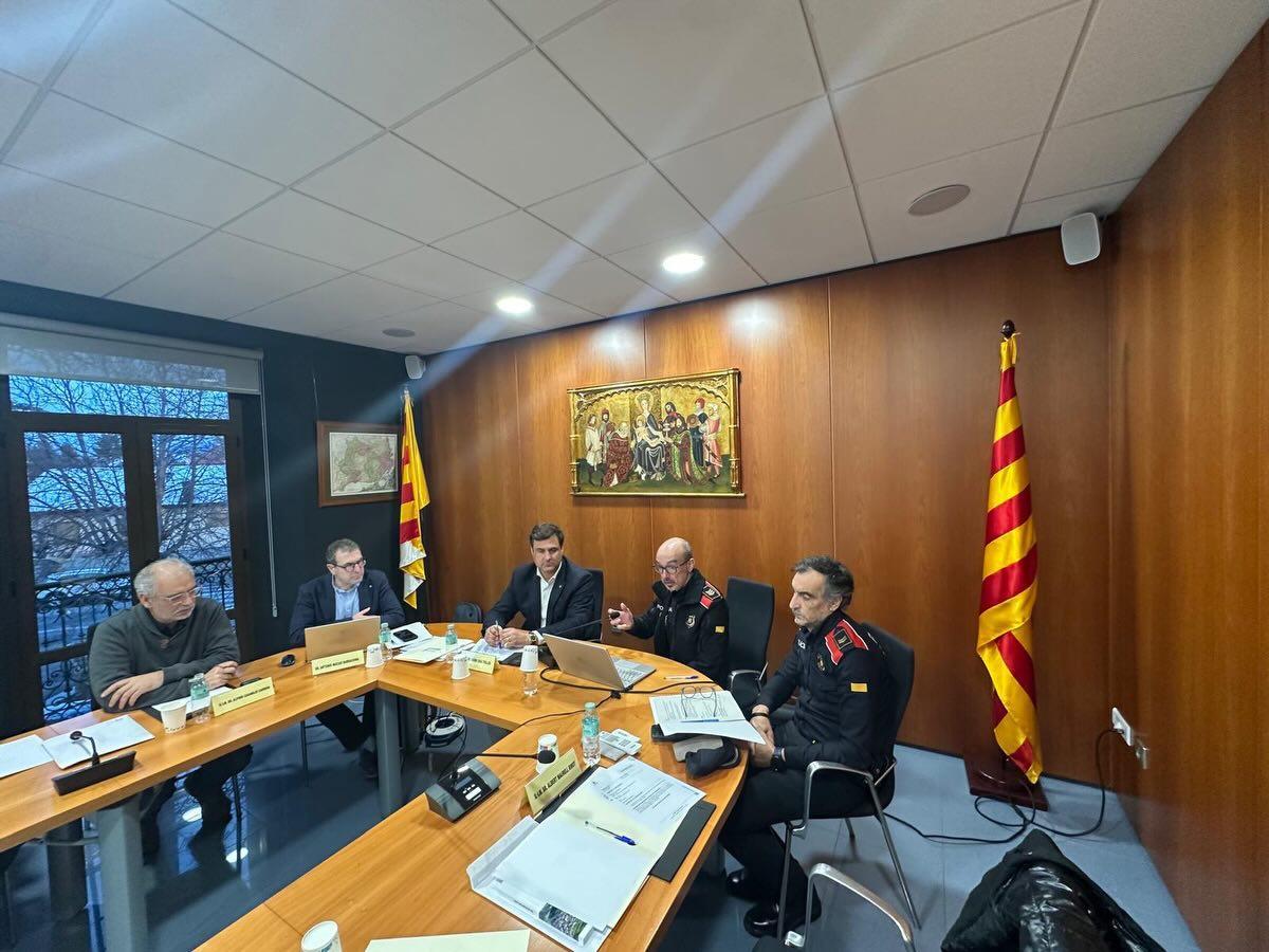 La reunió entre el Consell i els Mossos d'Esquadra