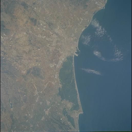 La Comunitat Valenciana, vista desde el espacio