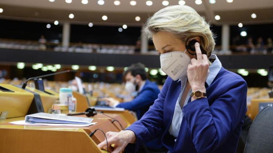 Úrsula von der Leyen reconoce errores de la UE en la gestión de las vacunas