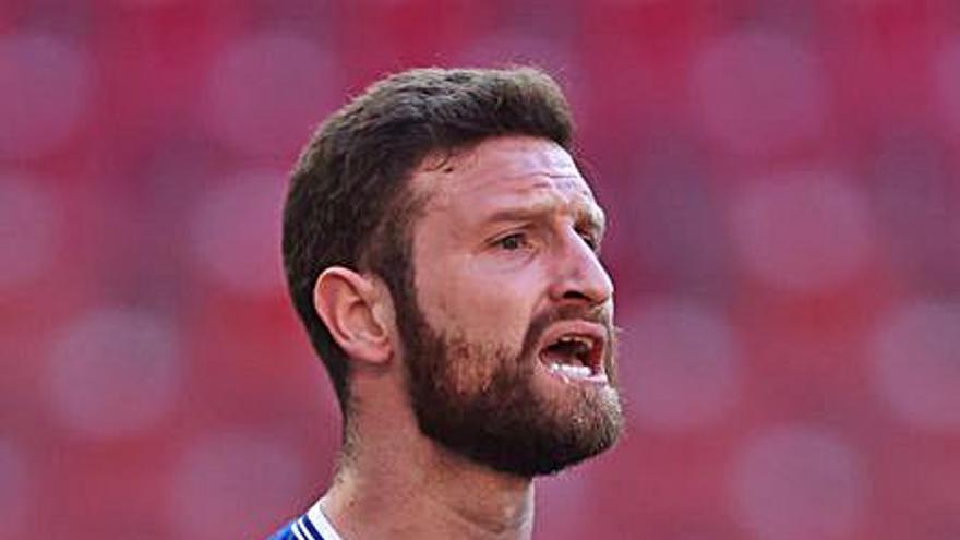 Mustafi, con el Schalke 04.  | EFE