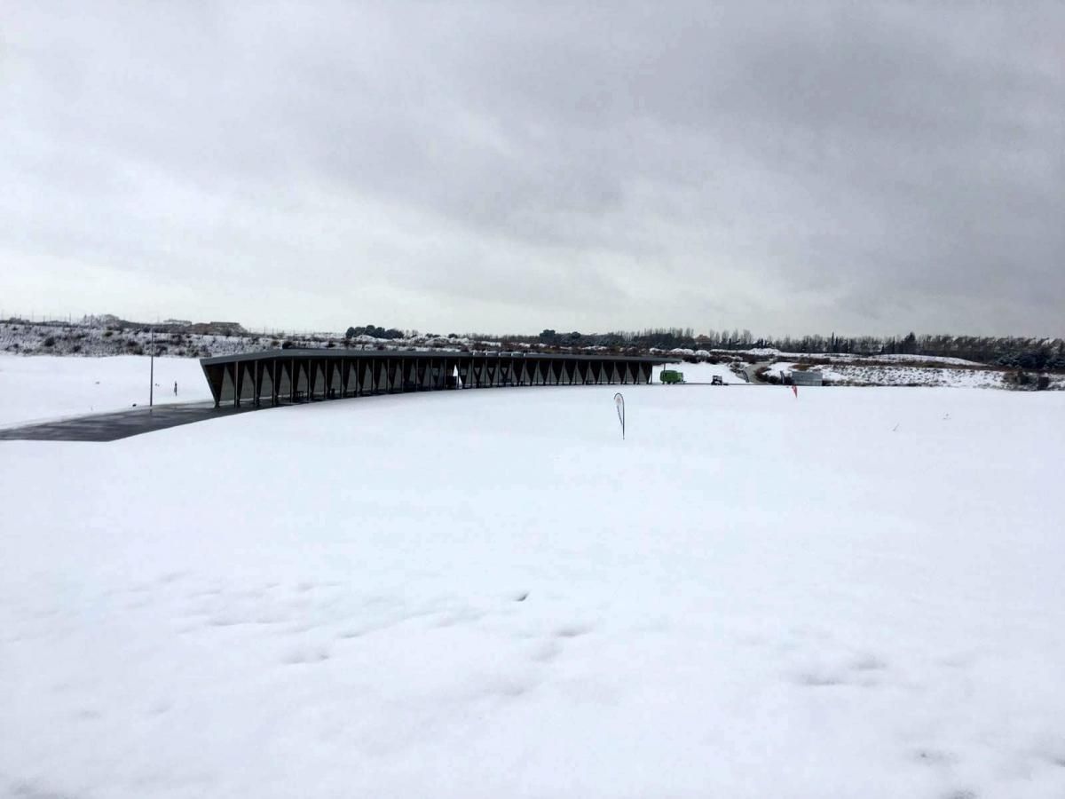 Nevada en Aragón