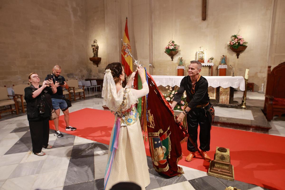 Así ha sido la ofrenda floral a las santas Justa y Rufina en Orihuela