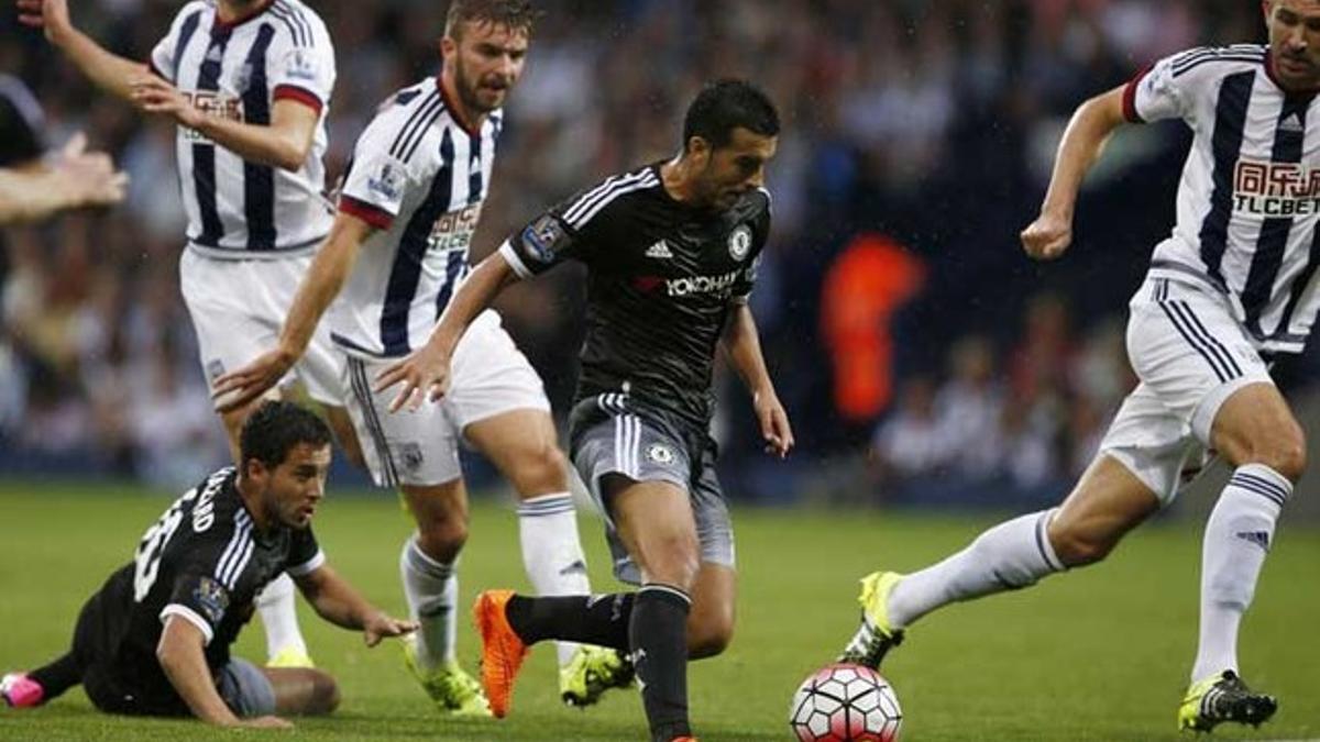 Pedro ha empezado con buen pie su trayectoria en la Premier League con el Chelsea: gol y victoria