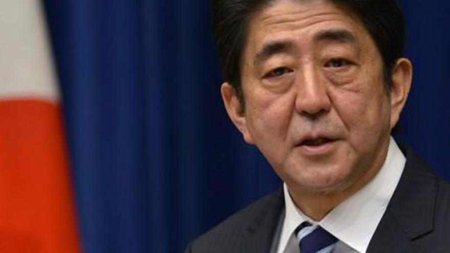 El líder nipó Shinzo Abe.