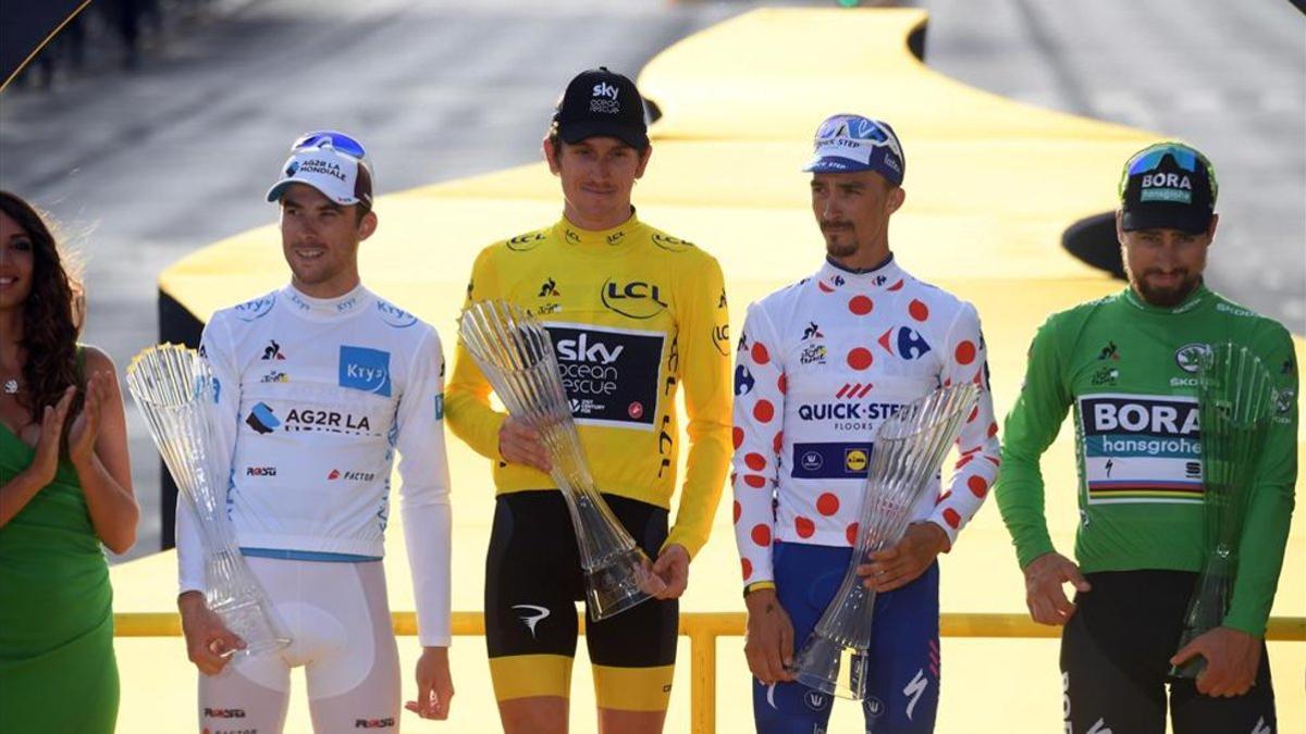 Geraint Thomas se proclamó campeón del Tour de Francia