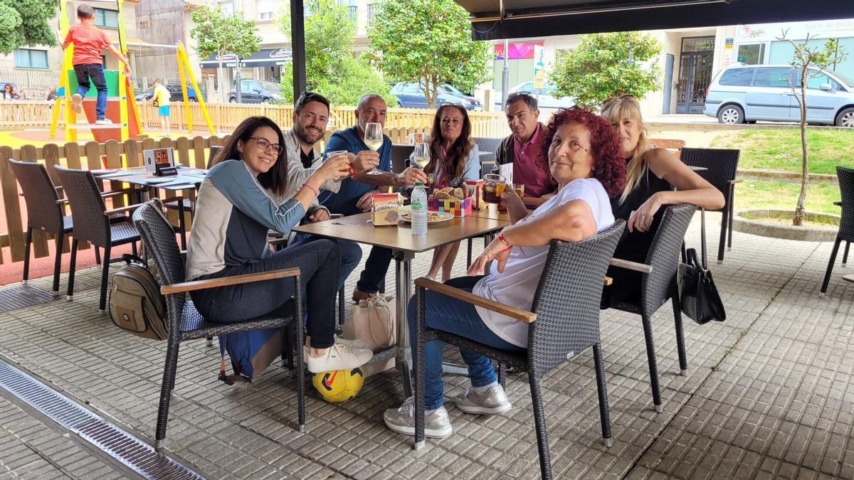 Samuel Lago a la hora del vermú.
