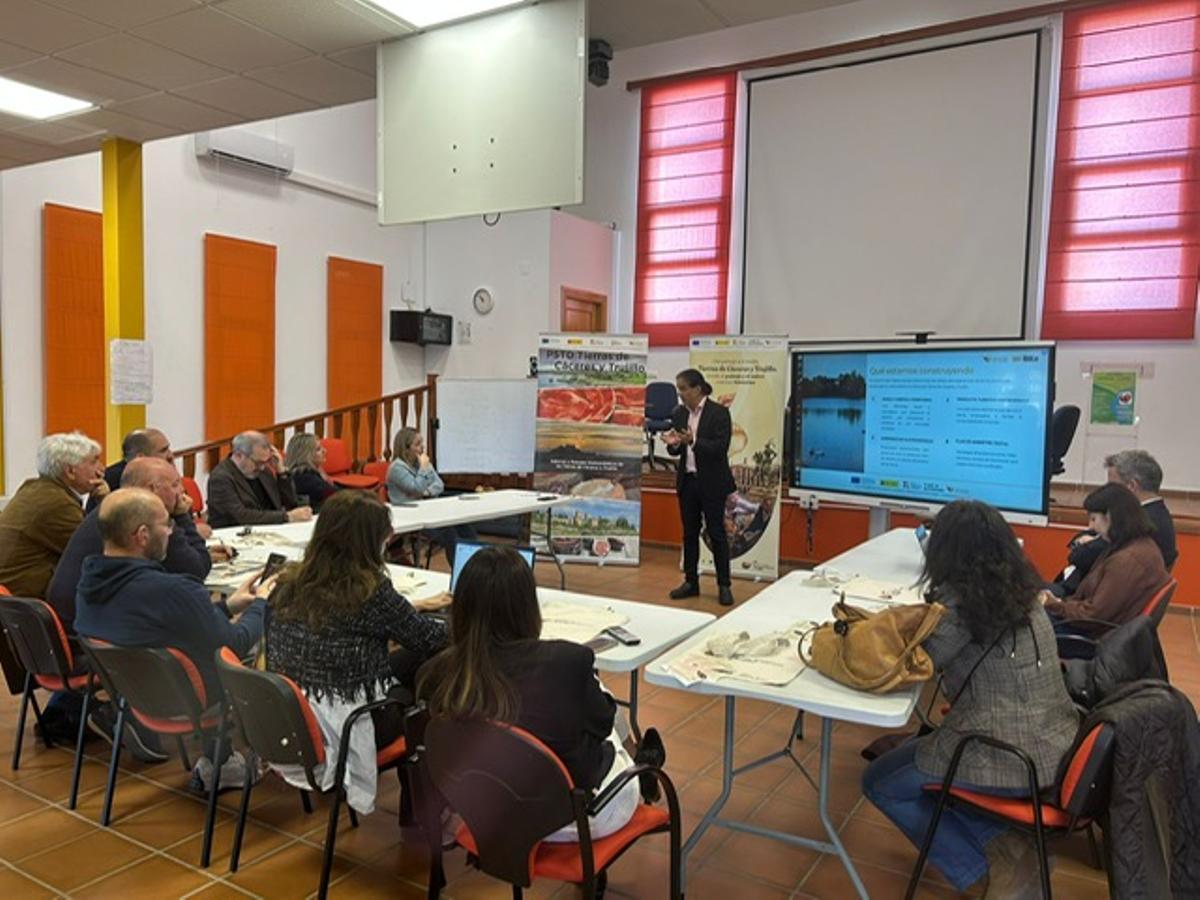 Jornadas del proyecto 'Sabores y Paisajes Gastronómicos de Tierras de Cáceres y Trujillo'.