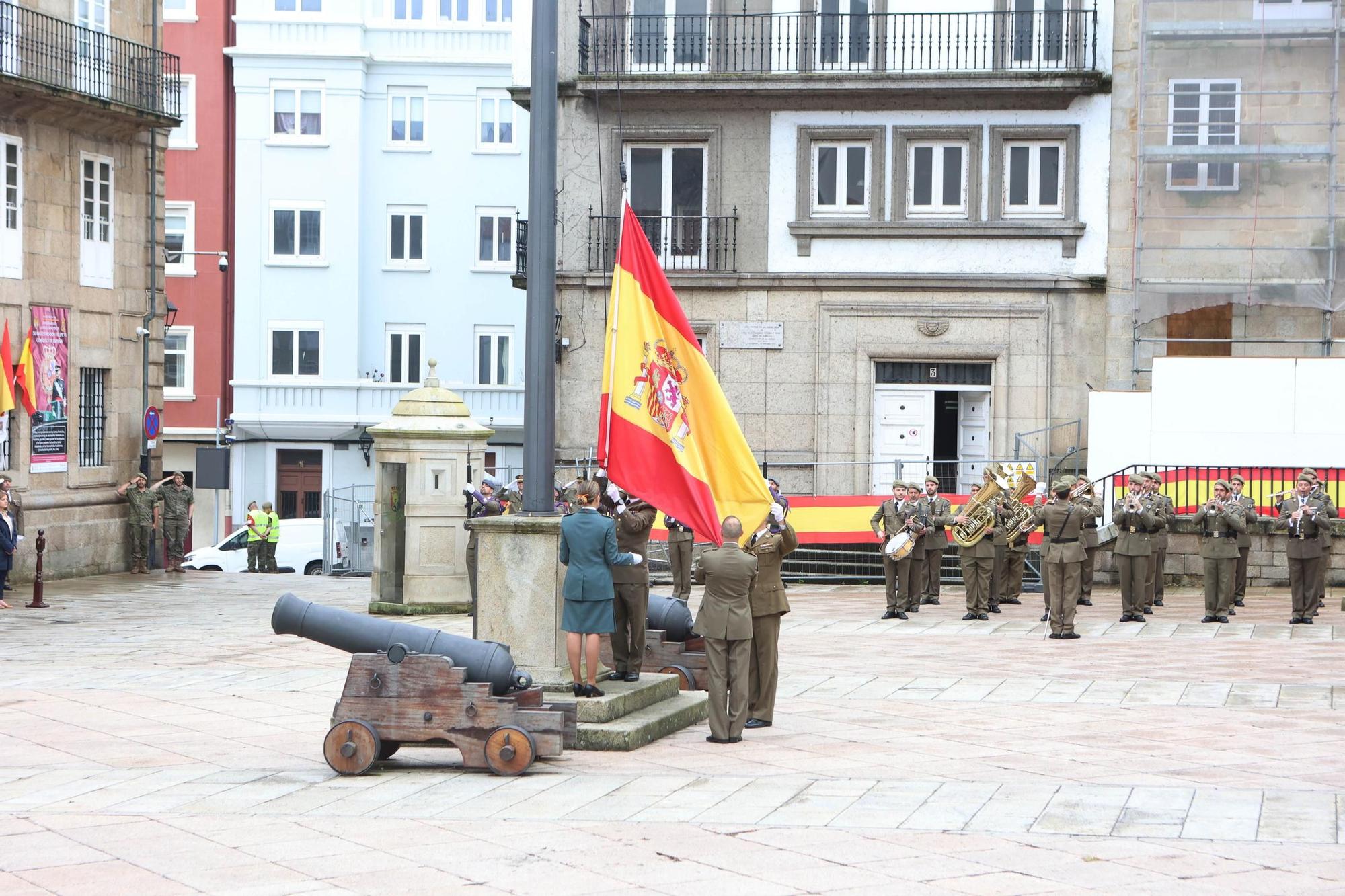 Actos en A Coruña por el 10º aniversario de Felipe VI como rey de España