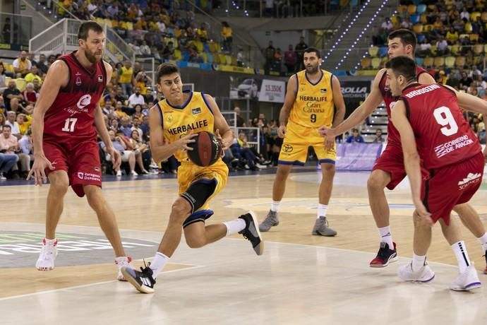 26.09.19. Las Palmas de Gran Canaria. Baloncesto ACB Liga Endesa temporada 2019/20. Herbalife Gran Canaria -  C. Zaragoza. Gran Canaria Arena . Foto Quique Curbelo  | 26/09/2019 | Fotógrafo: Quique Curbelo