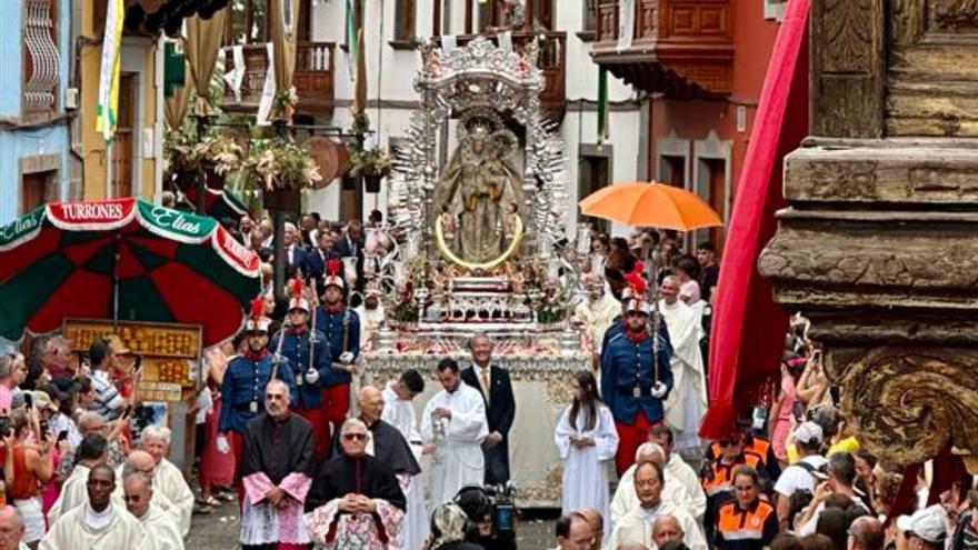 La mantilla canaria que hereda Alejandra