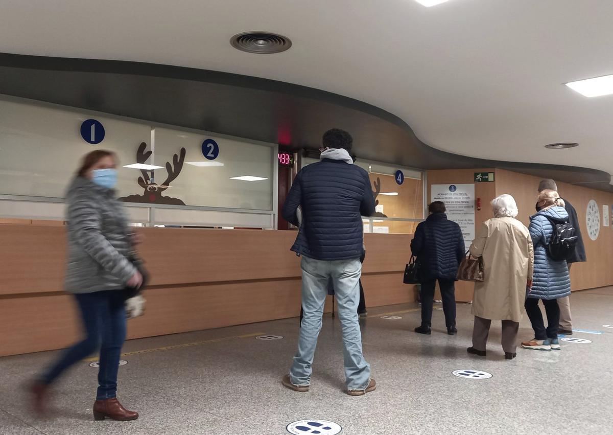 Servicio de cita previa en el Hospital de Pontevedra. | FDV