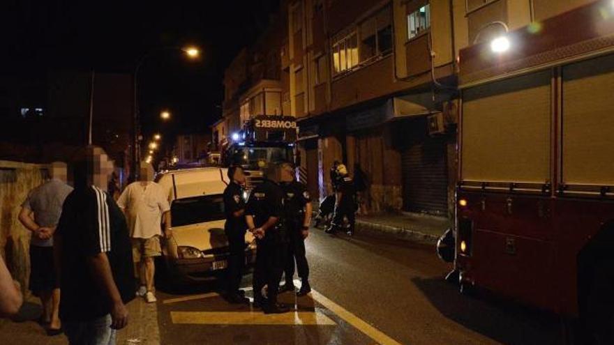 Incendio en la cocina de un piso en Palma