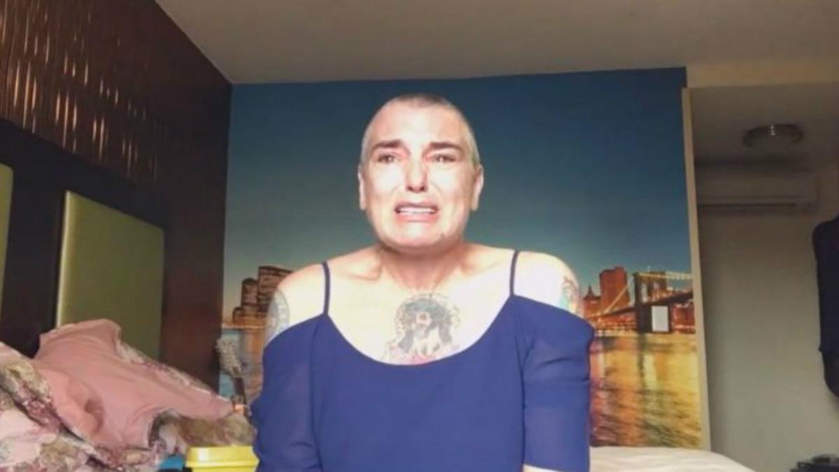 Sinéad O'Connor, en el vídeo