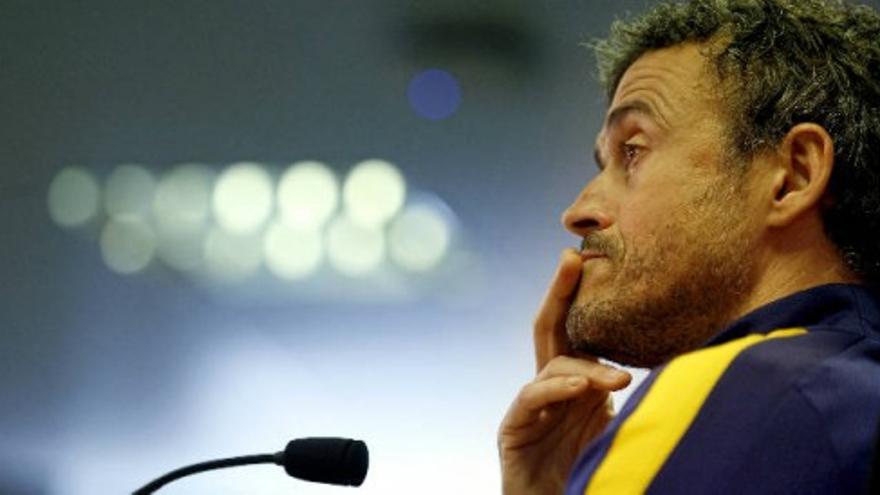 Luis Enrique critica la &quot;dureza&quot; del Espanyol