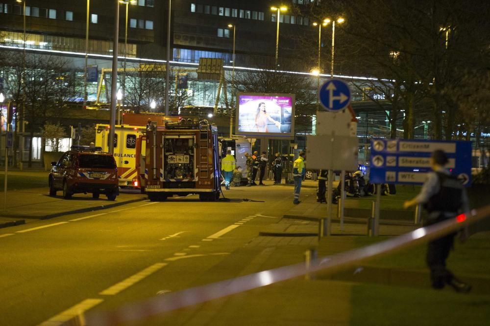 Alerta en el aeropuerto de Ámsterdam