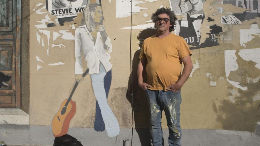 «L’art mural permet fer quadres gegants al carrer»