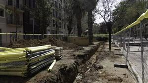 BCN millora els espais verds de l’avinguda Mistral