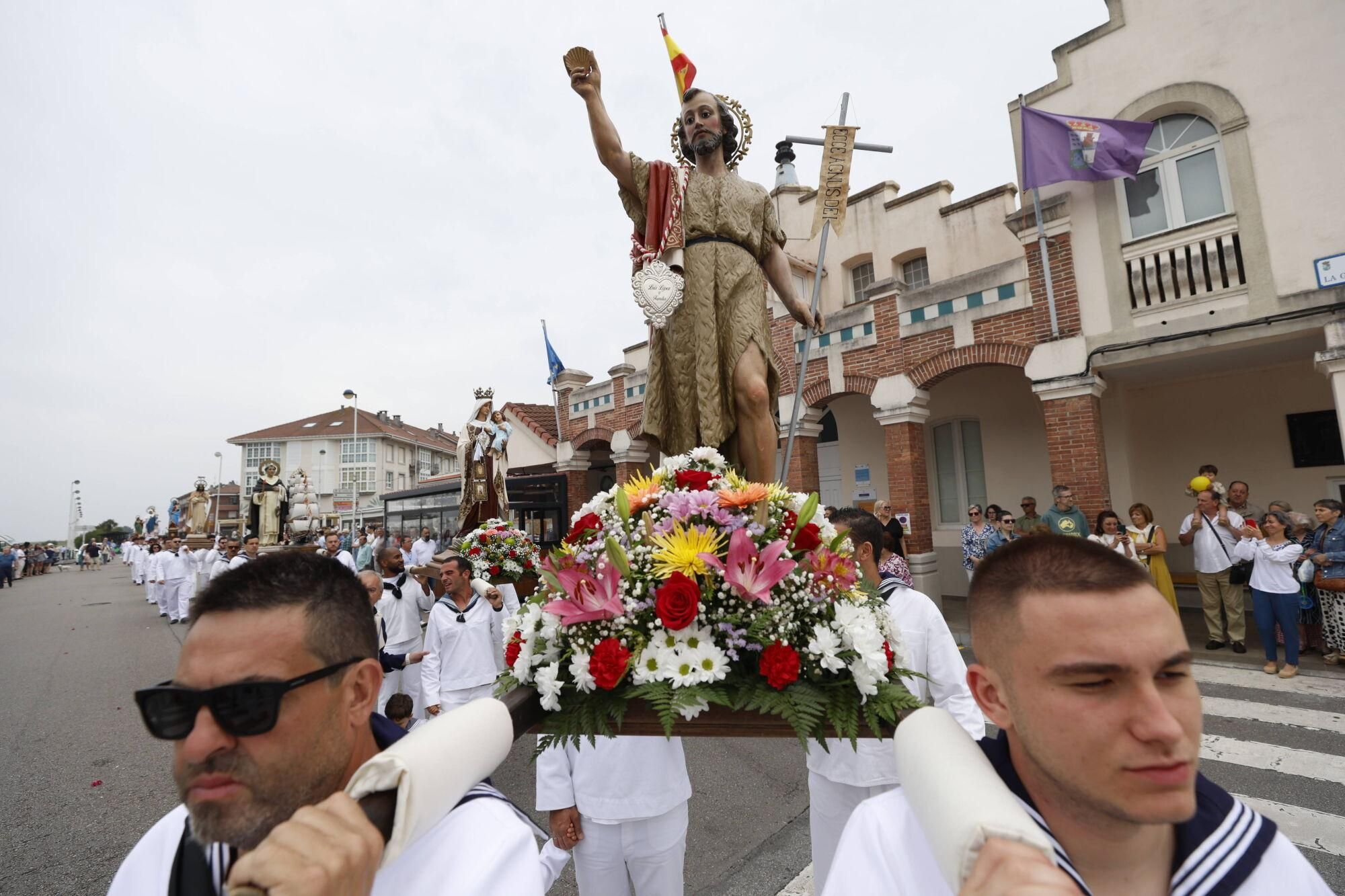 Así fue la procesión marinera de San Juan de la Arena