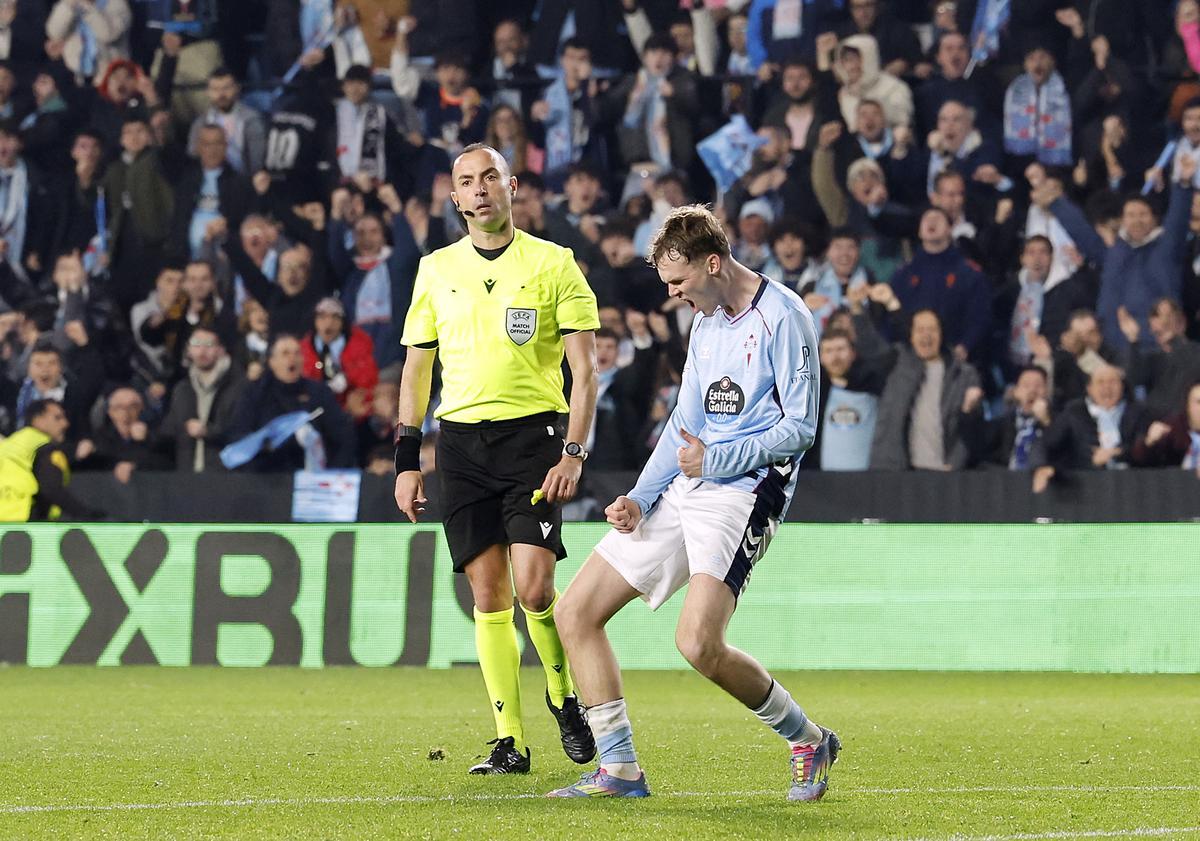 Balaídos vive otra gran noche europea: las mejores fotos del Celta-PAOK