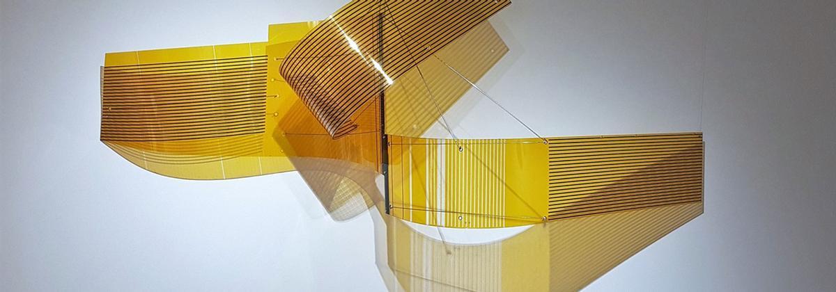 Obra de Miguel Bañuls, que inaugura "Síntesis" en el Instituto Gil-Albert