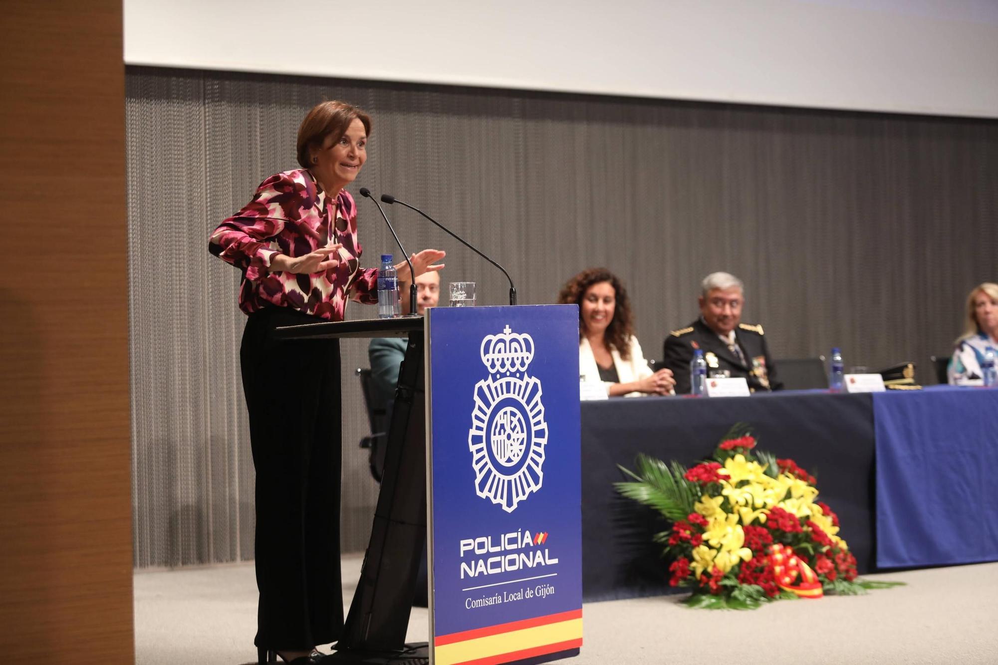La Policía Nacional celebra los Ángeles Custodios: "Gijón es una ciudad muy segura"