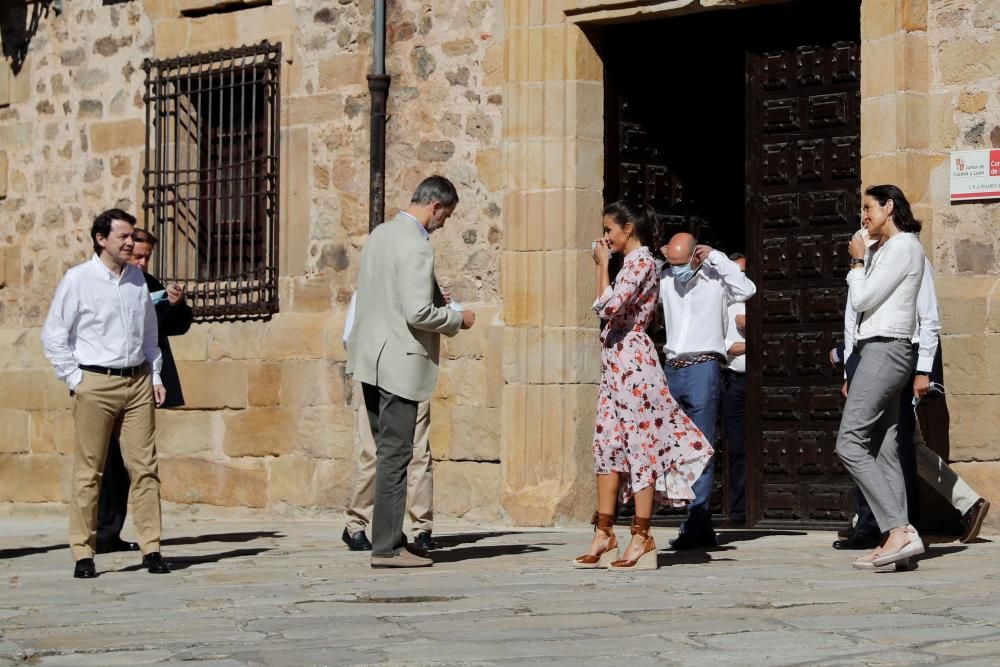 Visita de los Reyes a Soria.