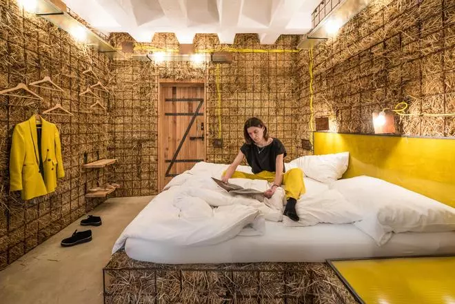 Dormir en una habitación de paja es posible en Viena