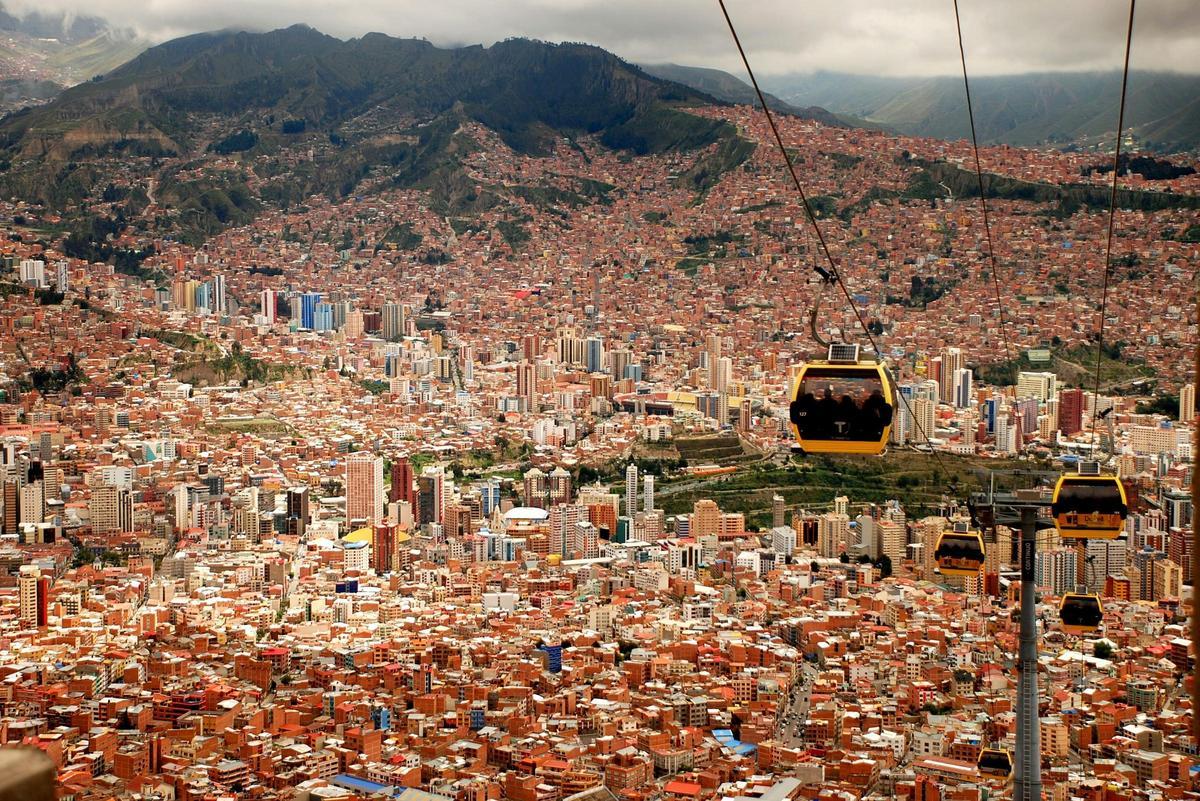 La mejor forma de conocer La Paz es desde el teleférico