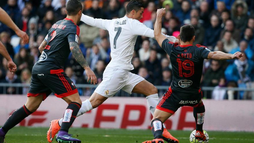 Cristiano Ronaldo se redime y el Real Madrid golea al Celta